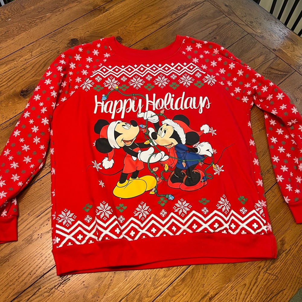 Disney Christmas Sweatshirt